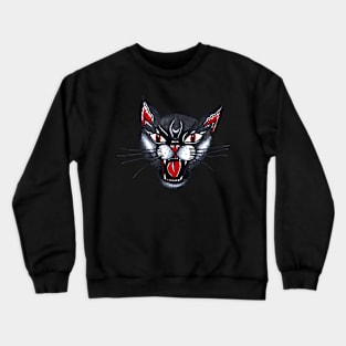 Cat Head Crewneck Sweatshirt